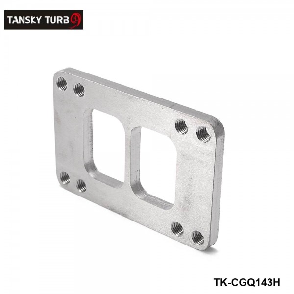 TANSKY -Turbo Manifold Flange SS Steel adapter T6 to T4 Divided Exhaust 8 Holes TK-CGQ143H