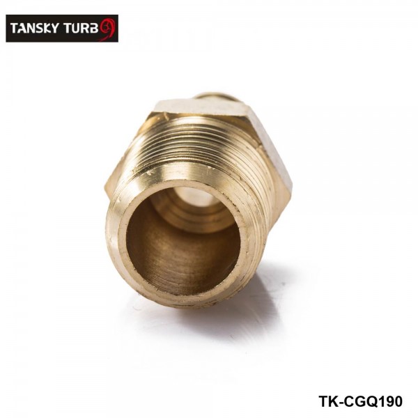 TANSKY - 1/2" Hose Barb x 1/2 MIP Brass Hose Barb x Male Pipe Thread NPT, MIP Fitting Fuel Water For BMW VW AUDI TK-CGQ190 TANSKY - 1/2" Hose Barb x 1/2 MIP Brass Hose Barb x Male Pipe Thread NPT, MIP Fitting Fuel Water For BMW VW AUDI TK-CGQ190