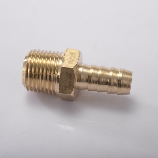 TANSKY - 1/2" Hose Barb x 1/2 MIP Brass Hose Barb x Male Pipe Thread NPT, MIP Fitting Fuel Water For BMW VW AUDI TK-CGQ190 TANSKY - 1/2" Hose Barb x 1/2 MIP Brass Hose Barb x Male Pipe Thread NPT, MIP Fitting Fuel Water For BMW VW AUDI TK-CGQ190