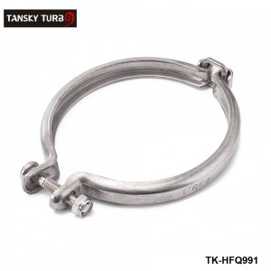 TANSKY -Turbocharger Turbo V-band Clamp Set 99.1mm For Mitsubishi TD07 6D16 49187-01021 TK-HFQ991