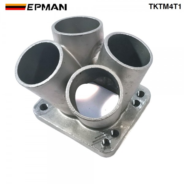 EPMAN Cast Stainless Steel 6-1 4-1 Turbo Header Manifold Merge Collecttor T3 T4 Flange EPMAN Cast Stainless Steel 6-1 4-1 Turbo Header Manifold Merge Collecttor T3 T4 Flange