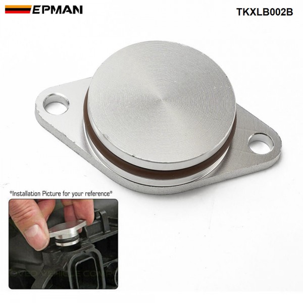 EPMAN 1 x 33mm Aluminium Swirl Flap Removal Replacement Blanks Blanking Bung For BMW X3 E83 Diesel Intake Manifold TKXLB002B