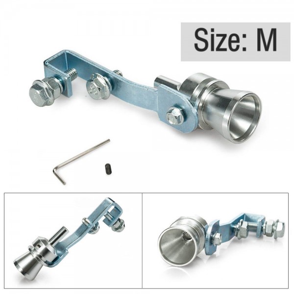 EPMAN 1PC Universal Car Turbo Sound Whistle Muffler Exhaust Pipe Blow off Vale BOV Simulator Whistler Size S/M/L/XL EP-W00 EPMAN 1PC Universal Car Turbo Sound Whistle Muffler Exhaust Pipe Blow off Vale BOV Simulator Whistler Size S/M/L/XL EP-W00