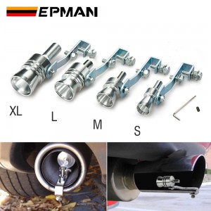 EPMAN 1PC Universal Car Turbo Sound Whistle Muffler Exhaust Pipe Blow off Vale BOV Simulator Whistler Size S/M/L/XL EP-W00