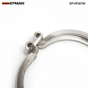  EPMAN - Turbocharger V-band Clamp Set 73mm For TOYOTA Turbo CT2 CT9 CT TD04 TD04HL EP-HFQ730 