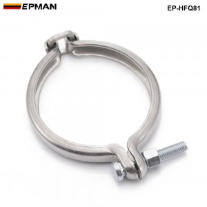 EPMAN Turbocharger Turbine Exhaust Cartridge Clamp V-Band Turbo 81MM Flange EP-HFQ81