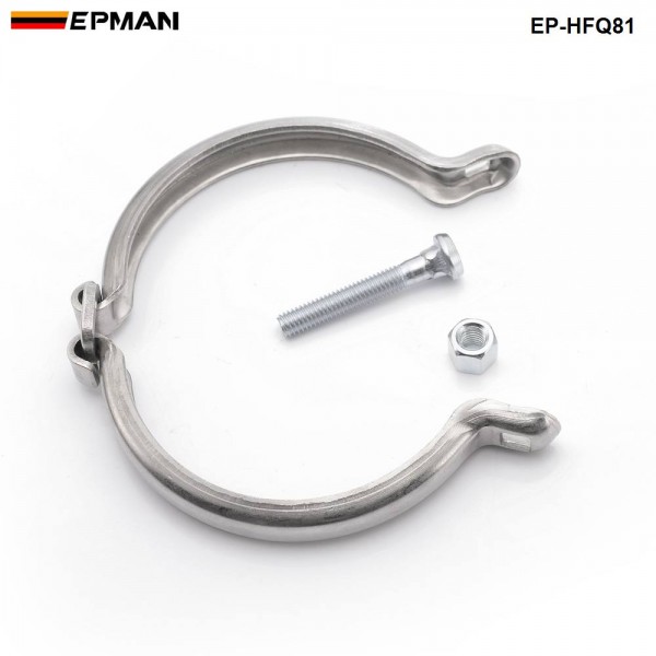 EPMAN Turbocharger Turbine Exhaust Cartridge Clamp V-Band Turbo 81MM Flange EP-HFQ81