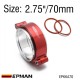 70(±1)mm (2.75inch) +$0.70