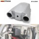 EPMAN -Universal Aluminum Water To Air Turbo Intercooler Front Mount 9.5" X 11" X 3.5" Inlet/Outlet: 2.5" EP-SL5043