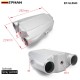 EPMAN -Universal Aluminum Water To Air Turbo Intercooler Front Mount 9.5" X 11" X 3.5" Inlet/Outlet: 2.5" EP-SL5043