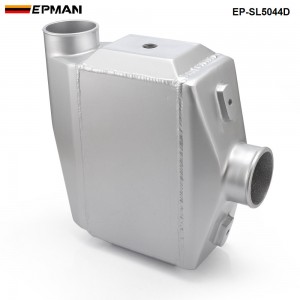 EPMAN -Turbo Water to Air Intercooler - 13.3"x12"X4.5" Inlet/Outlet: 3" Front Mount Aluminum Turbo Intercooler EP-SL5044D