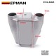 EPMAN Universal 12"x12"X4.5" Water to Air Intercooler 3" Air Inlet Outlet EP-SL5045A