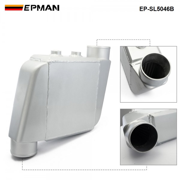 EPMAN - Air Water Liquid Intercooler Chargecooler 250mm 220mm 115mm Core Preorder Inlet/Outlet: 3.5" EP-SL5046B