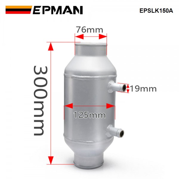 EPMAN Barrel Cooler Water To Air Charge Air Cooler Intercooler Kit 5" x 6" ID/OD 3" EPSLK150A
