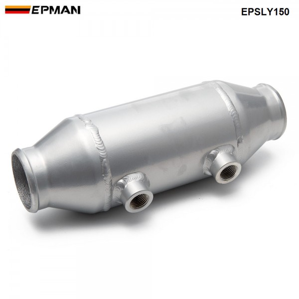 Epman Barrel Style Cooler Liquid to Air Intercooler 4" x6" ID/OD 2.5" For Supercharger Engine EPSLY150