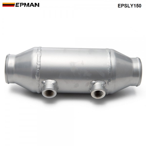Epman Barrel Style Cooler Liquid to Air Intercooler 4" x6" ID/OD 2.5" For Supercharger Engine EPSLY150