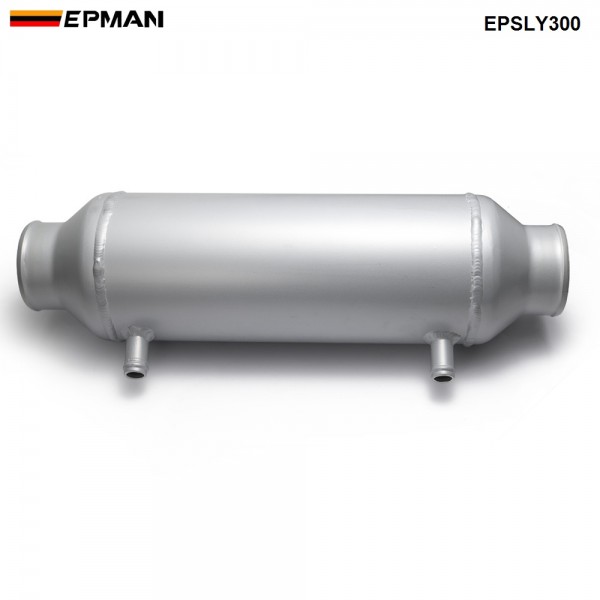 EPMAN Universal Bar And Plate Turbo Front-Mount Liquid To Air Barrel Intercooler 5" x 12" Cooler Turbo Supercharger EPSLY300