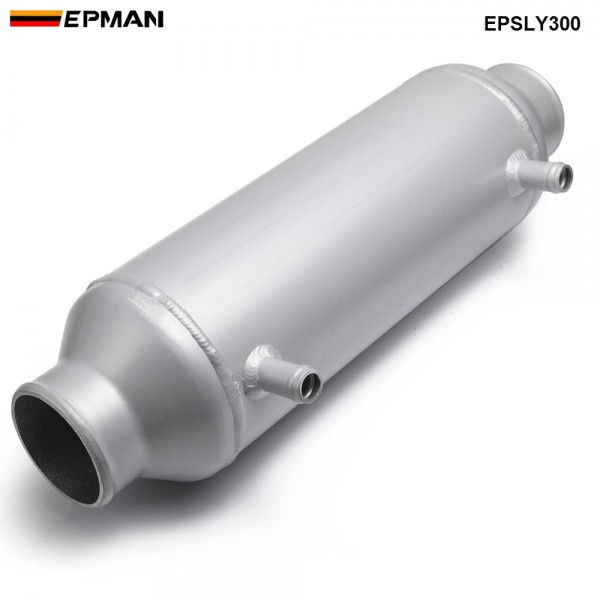 EPMAN Universal Bar And Plate Turbo Front-Mount Liquid To Air Barrel Intercooler 5" x 12" Cooler Turbo Supercharger EPSLY300