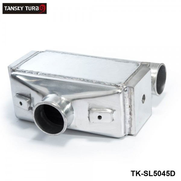 TANSKY - 12"x12"X4.5" Air to Water Intercooler A/W IC 3" in/out Liquid Aluminum TK-SL5045D