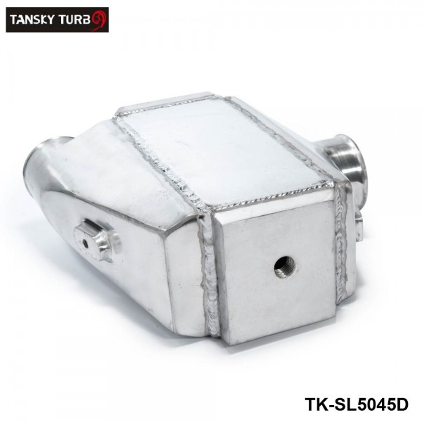 TANSKY - 12"x12"X4.5" Air to Water Intercooler A/W IC 3" in/out Liquid Aluminum TK-SL5045D