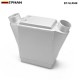 EPMAN Universal Aluminum 15" x 11" x 4.5" Bar & Plate Front Mount Water-To-Air Intercooler Inlet/Outlet: 2.5" EP-SL5048