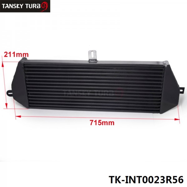 TANSKY - For BMW MINI COOPER S R56 R57 Front Turbo Mount Intercooler Black (FMIC) TK-INT0023R56