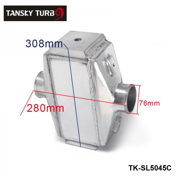 TANSKY - 12"x11"X4.5" Liquid / Water to Air Intercooler Bar & Plate I/O 3.0" TK-SL5045C