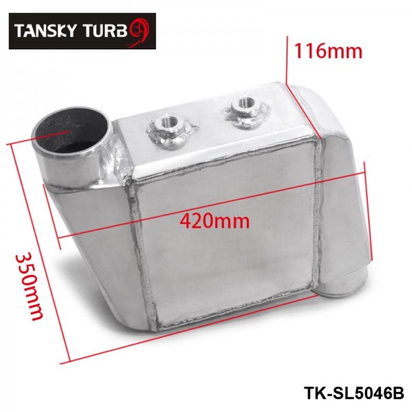 TANSKY - Air Water Liquid Intercooler Chargecooler 250mm 220mm 115mm Core Preorder Inlet/Outlet: 3.5" TK-SL5046B