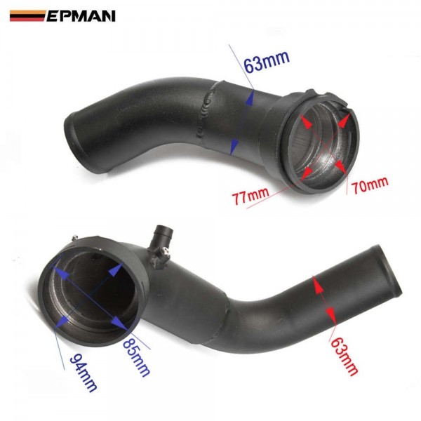EPMAN -Air Intake Charge Pipe Kit For BMW F20 F30 M135i 335i M235i 435i Charge Piping Kits EP-N55TK008P EPMAN -Air Intake Charge Pipe Kit For BMW F20 F30 M135i 335i M235i 435i Charge Piping Kits EP-N55TK008P