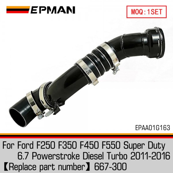 EPMAN Cold Side Intercooler Pipe Kit For Ford F250 F350 F450 F550 Super Duty 2011-2016 6.7L V8 Diesel Replace 667-300 EPAA01G163