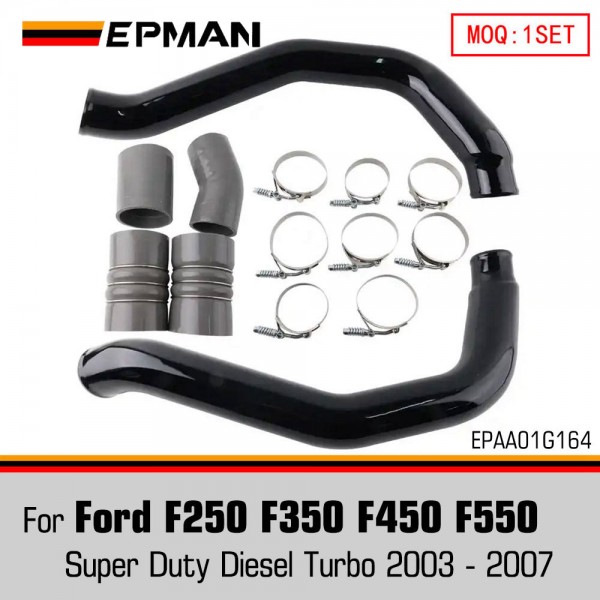 EPMAN Powerstroke Super Duty Turbo Intercooler Pipe For Ford F250 F350 F450 F550 03-07 6.0L Diesel EPAA01G164 EPMAN Powerstroke Super Duty Turbo Intercooler Pipe For Ford F250 F350 F450 F550 03-07 6.0L Diesel EPAA01G164