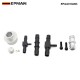EPMAN 3.0" Turbo Inlet Hose Kit for Subaru WRX 2022-2025 CNC Billet Aluminum Flange + Silicone Pipe EPAA01G283