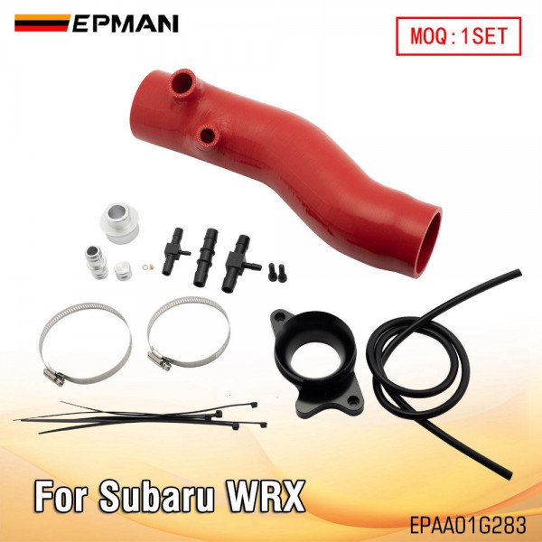 EPMAN 3.0" Turbo Inlet Hose Kit for Subaru WRX 2022-2025 CNC Billet Aluminum Flange + Silicone Pipe EPAA01G283 EPMAN 3.0" Turbo Inlet Hose Kit for Subaru WRX 2022-2025 CNC Billet Aluminum Flange + Silicone Pipe EPAA01G283