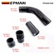 EPMAN Black Hot Side Intercooler Billet Aluminum Pipe Boot Kit W Silicon hose and Clamp For Ford 6.7L Powerstroke Diesel 11-16 EPAA01G46 EPMAN Black Hot Side Intercooler Billet Aluminum Pipe Boot Kit W Silicon hose and Clamp For Ford 6.7L Powerstroke Diesel 11-16 EPAA01G46