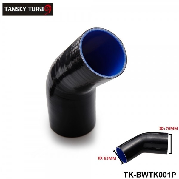 TANSKY - Black Intake Charge pipe Aluminum OEM Replacement For BMW 335i xi E82 E90 E92 E92 E93 E91 E88 TK-BWTK001P
