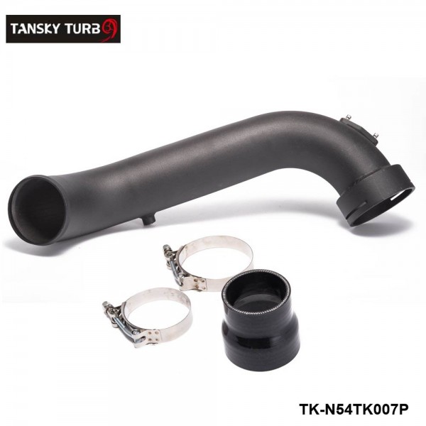 TANSKY - Performance N55 3" Black Aluminum Charge Pipe For BMW 335i xDrive AT/MT 2011 TK-N54TK007P