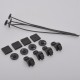 EPMAN - Electric Radiator Fan Ties Straps Mounting Kit Universal Strap Tie Fans EP-FSP011