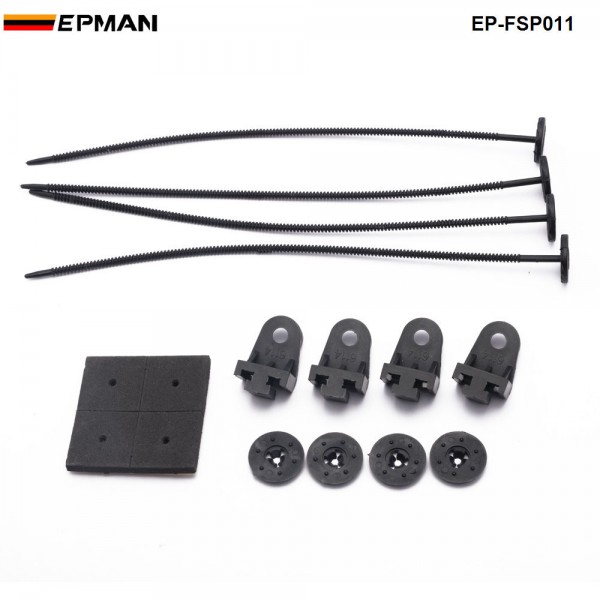 EPMAN - Electric Radiator Fan Ties Straps Mounting Kit Universal Strap Tie Fans EP-FSP011