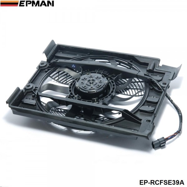 EPMAN - For BMW 5 Series E39 528 540 I 97 98 A/C Ac Radiator Condenser Cooling Fan 64548380780 EP-RCFSE39A EPMAN - For BMW 5 Series E39 528 540 I 97 98 A/C Ac Radiator Condenser Cooling Fan 64548380780 EP-RCFSE39A