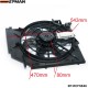 EPMAN - Radiator Condenser Cooling Fan (Brush Motor) For BMW 3 Series E46 99-06 325i 328i 330i 17117561757 EP-RCFSE46