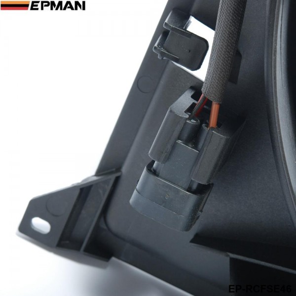 EPMAN - Radiator Condenser Cooling Fan (Brush Motor) For BMW 3 Series E46 99-06 325i 328i 330i 17117561757 EP-RCFSE46 EPMAN - Radiator Condenser Cooling Fan (Brush Motor) For BMW 3 Series E46 99-06 325i 328i 330i 17117561757 EP-RCFSE46