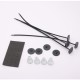 EPMAN Fan Mounting Kit,1Set Electric Radiator Fan Mounting Kit Compatible for Electric Cooling Fan and Transmission Cooler EPAA08G34K EPMAN Fan Mounting Kit,1Set Electric Radiator Fan Mounting Kit Compatible for Electric Cooling Fan and Transmission Cooler EPAA08G34K