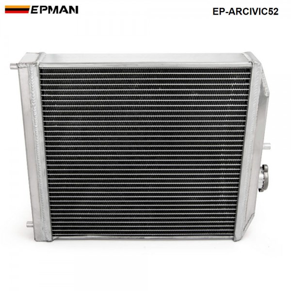 TANSKY - Car 3Row Full Aluminum Racing Radiator For Honda Civic MT EJ EK DEL SOL EG 92-00 52MM EP-ARCIVIC52