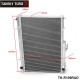 TANSKY 42MM 2 Row Aluminum Radiator for Nissan Skyline R33 R34 GTR GTST RB25DET MT TK-R106RAD