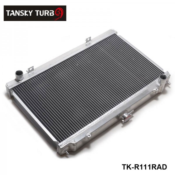 TANSKY Performance 50mm 2 Row  Alloy aluminum radiator For Nissan Silvia S14 S15 SR20DET 240SX 200SX Manual TK-R111RAD