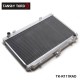 TANSKY -Performance 50mm 2 Row  Alloy aluminum radiator For Nissan Silvia S14 S15 SR20DET 240SX 200SX Manual TK-R111RAD