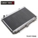 TANSKY Performance 50mm 2 Row  Alloy aluminum radiator For Nissan Silvia S14 S15 SR20DET 240SX 200SX Manual TK-R111RAD