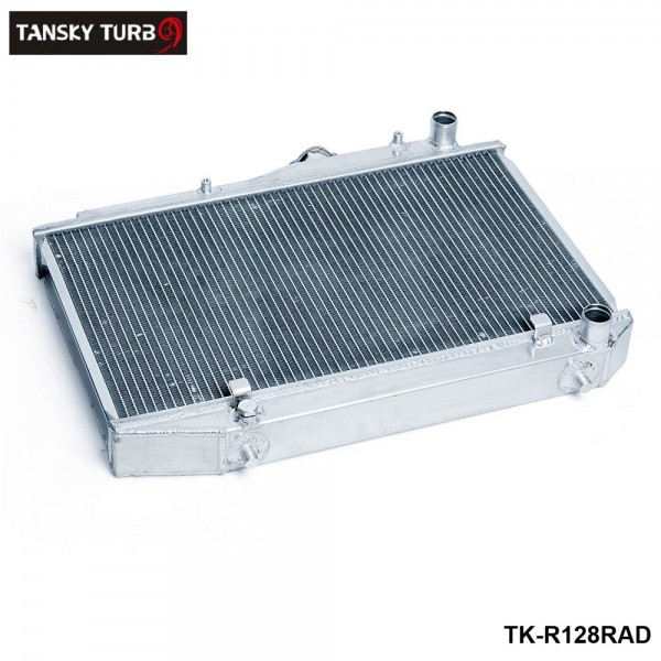 TANSKY - 52mm 2row aluminum radiator For Toyota Corolla AE86 TK-R128RAD