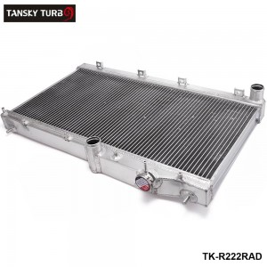  TANSKY Aluminum 2 Row Racing Radiator Fit For Subaru Impreza WRX STi GRB 08-14 H4 M/T TK-R222RAD 
