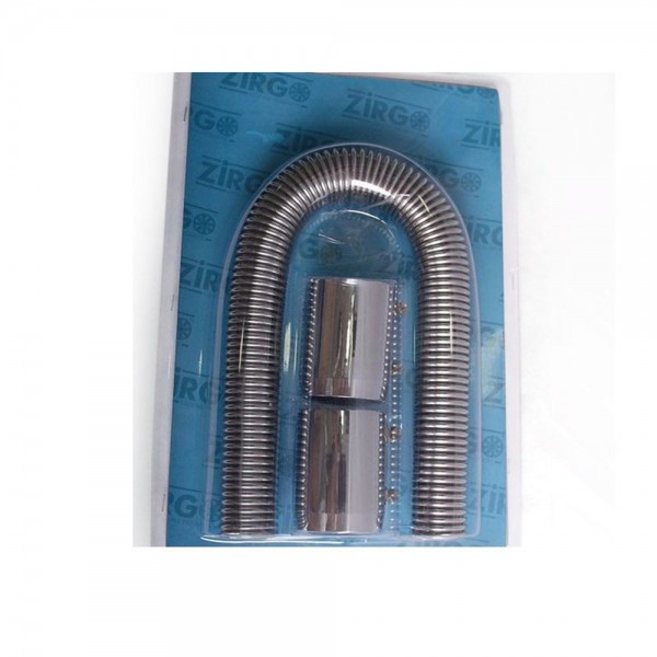 Ultra Radiator Hose 24" With 2 End Caps Stainless Steel Radiator Flexible Coolant Water Hose Kit Universal UHR24 12254 Ultra Radiator Hose 24" With 2 End Caps Stainless Steel Radiator Flexible Coolant Water Hose Kit Universal UHR24 12254